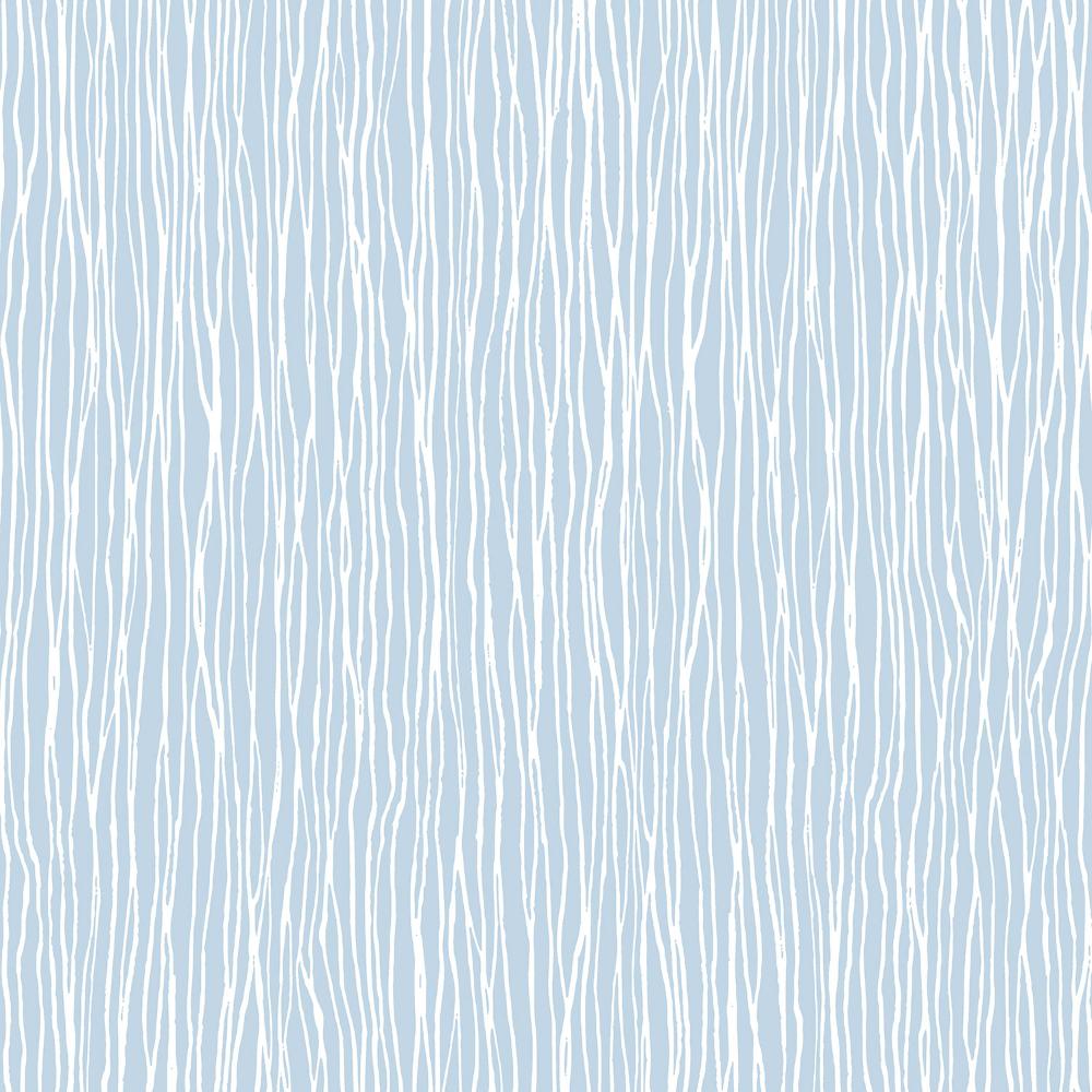 Patton Wallcoverings JJ38032 Rewind Jacaranda Wave In Shades Of Blue Wallpaper 